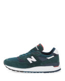 Age of Exploration 998 Colorblock Sneaker, Green/Navy