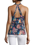 The Free Love Floral Silk Tank, San Franciscan Nights