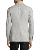 Thompson Paisley Jacquard Sport Coat, Gray