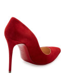 Pigalle Follies Suede Red Sole Pump