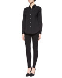 Shawn Pull-On Stretch Leggings