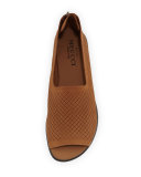Eadan Open-Toe Demi-Wedge Sandal, Viso