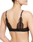 Vision Front-Close Plunge Contour Bra w/ Back Lace