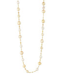 18K Gold White & Yellow South Sea Pearl Necklace