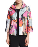 Full Bloom Zip-Front Jacket