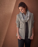 Twisted Two-Zip Short Jacket