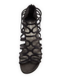 Happyloops Leather Caged Sandal
