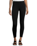 Stretch Fleece Leggings, Petite