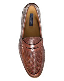 Pinch Gotham Woven Penny Loafer, Woodbury