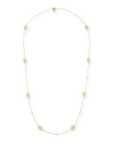 Lace Signature Chain Necklace with Diamonds, 34"