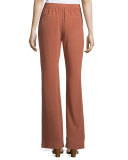 Zinga Silk Flared Pants