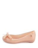 Ultragirl Bow Jelly Flat, Light Pink, Youth