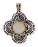 Erato Labradorite Clover Pendant
