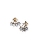 Sorrento Crystal Jacket Earrings, Multi