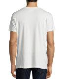 Trailblazers V-Neck T-Shirt, White