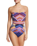 Vince Bandeau One-Piece Swimsuit