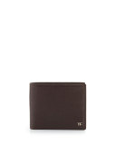 Calfskin Billfold Wallet, Brown