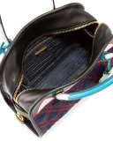 Tessuto Impunturato Satchel Bag