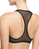 Sporty Soul Mesh Racerback Swim Top