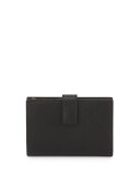 Panama Medium Continental Wallet, Black