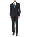 Basic Wool Suit, Black 
