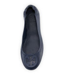 Minnie Travel Logo Ballerina Flat, Royal Navy