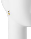 18K Radiant-Cut Fancy Yellow Diamond Earrings