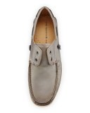 Schooner Leather Boat Shoe, Lead