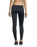 Power Sport Leggings, Black Pebbles