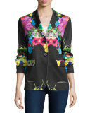 Flower Pop Two-Button Jacket