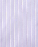 Satin-Stripe French-Cuff Dress Shirt, Purple