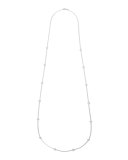 Silver Rock Candy Long Station Necklace