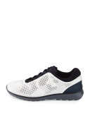 Techmerino Rubberized Sneaker, White