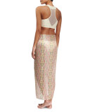 Ava Printed Sarong Coverup, Romance