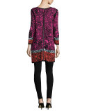 Starflower-Print Tunic
