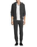Beagi Toweling Terrycloth Sweatpants, Gray