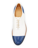 The Smythe Leather Cap-Toe Oxford Shoe