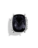 Wheaton Ring with Black Onyx and Diamonds