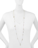 Petite Spike Necklace with Fancy-Cut Crystals