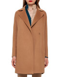 Jaspar Cashmere Coat, Camel