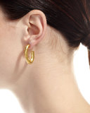 Galahad J Hoop Earrings