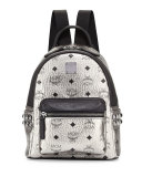Stark Side Stud Mini Backpack, Silver
