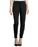 Drawstring-Waist Jogger Pants 