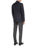 O'Connor Base Mini-Check Sport Jacket, Navy