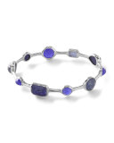 925 Rock Candy Oval Bangle Bracelet, Odyssey