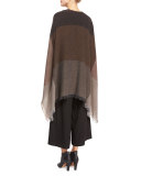 Long-Sleeve Alpaca Box Top, Clove
