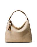 Skorpios Top-Zip Shoulder Bag, Dune