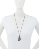 Crystal Origami Mobile Pendant Necklace