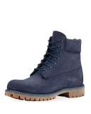 6" Premium Waterproof Hiking Boot, Navy