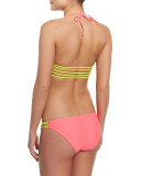 Zunzal Reversible Swim Top, Hot Pink